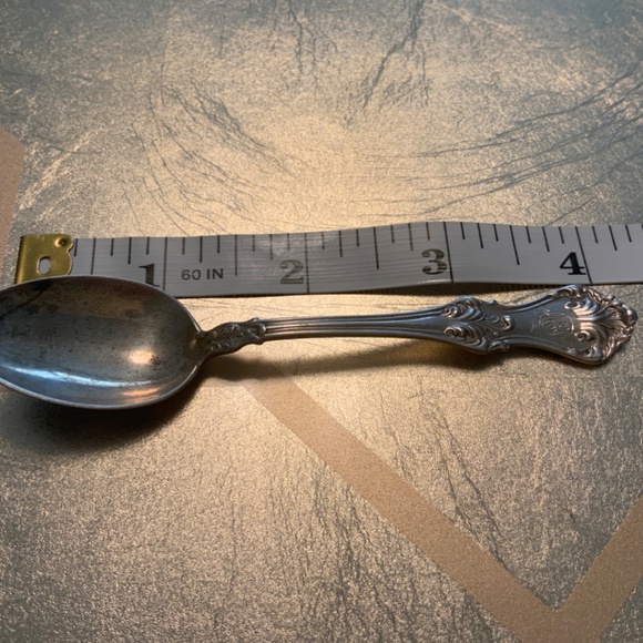 1891 R.W.S. ‘Corinthian” Demitasse Spoon Sterling - Picture 5 of 7